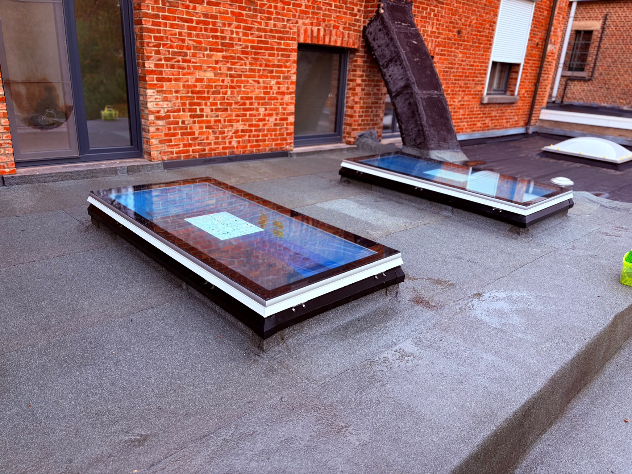 Platte Daken werken
